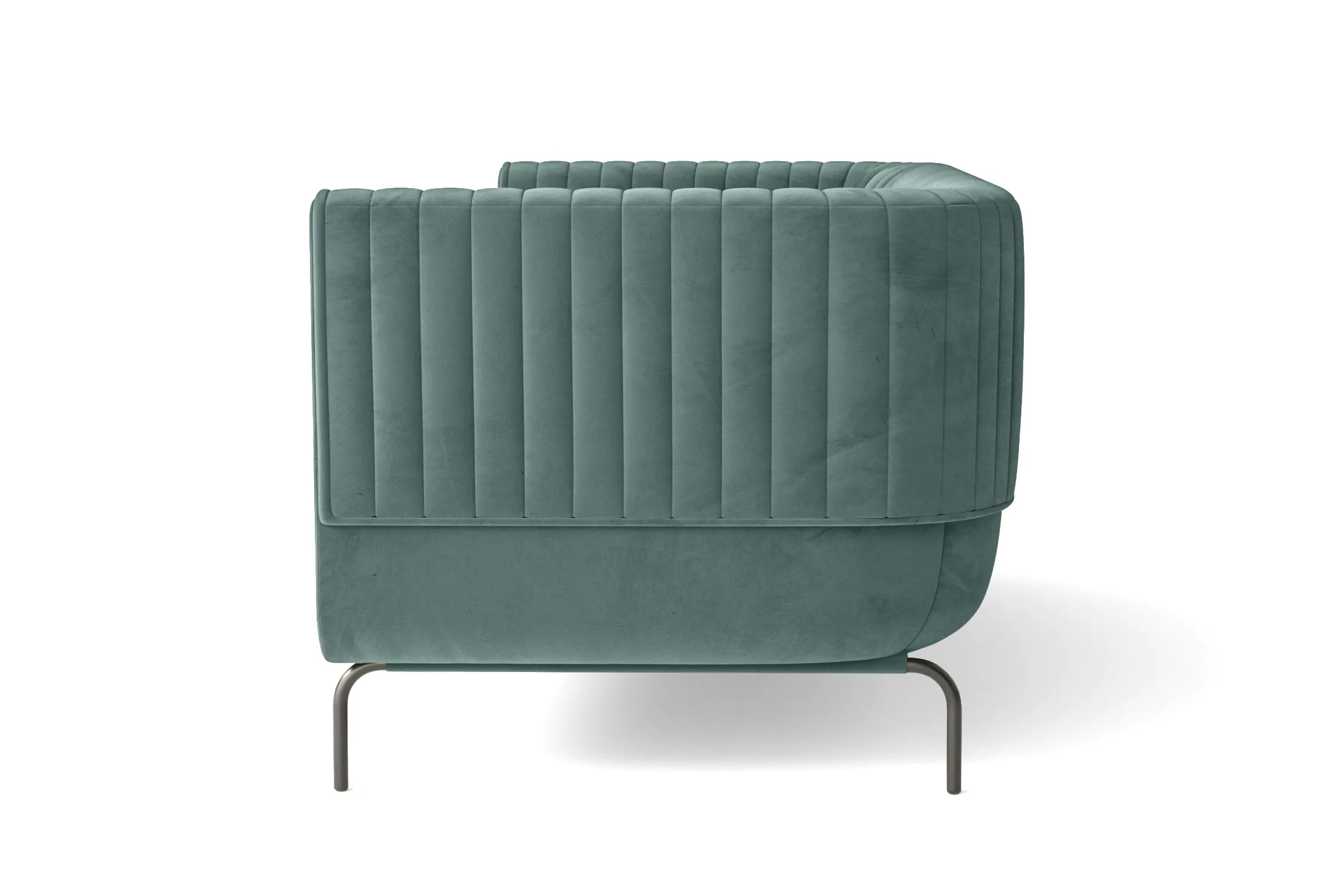 Jackson 2 Seater Sofa Teal Velvet