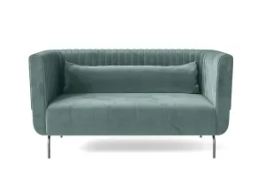 Jackson 2 Seater Sofa Teal Velvet