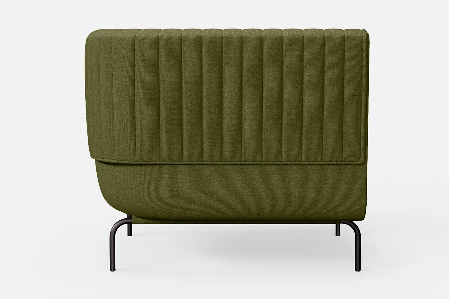 Jackson Armchair Olive Linen Fabric