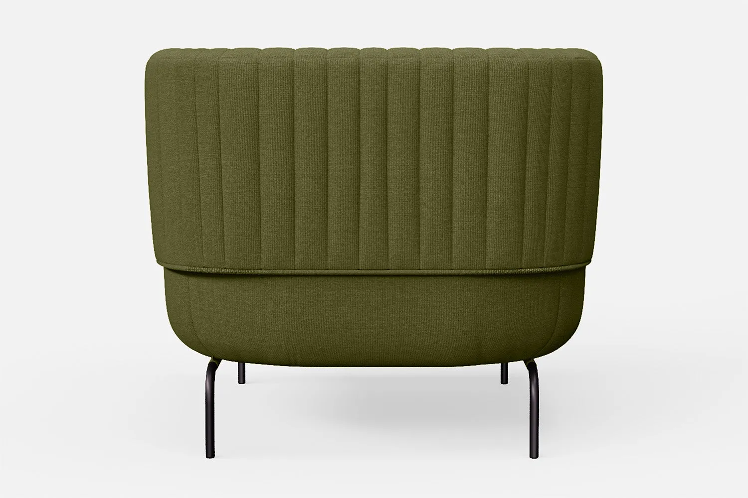 Jackson Armchair Olive Linen Fabric