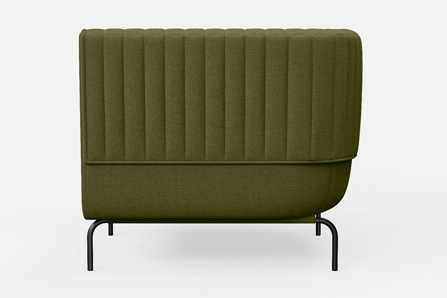 Jackson Armchair Olive Linen Fabric