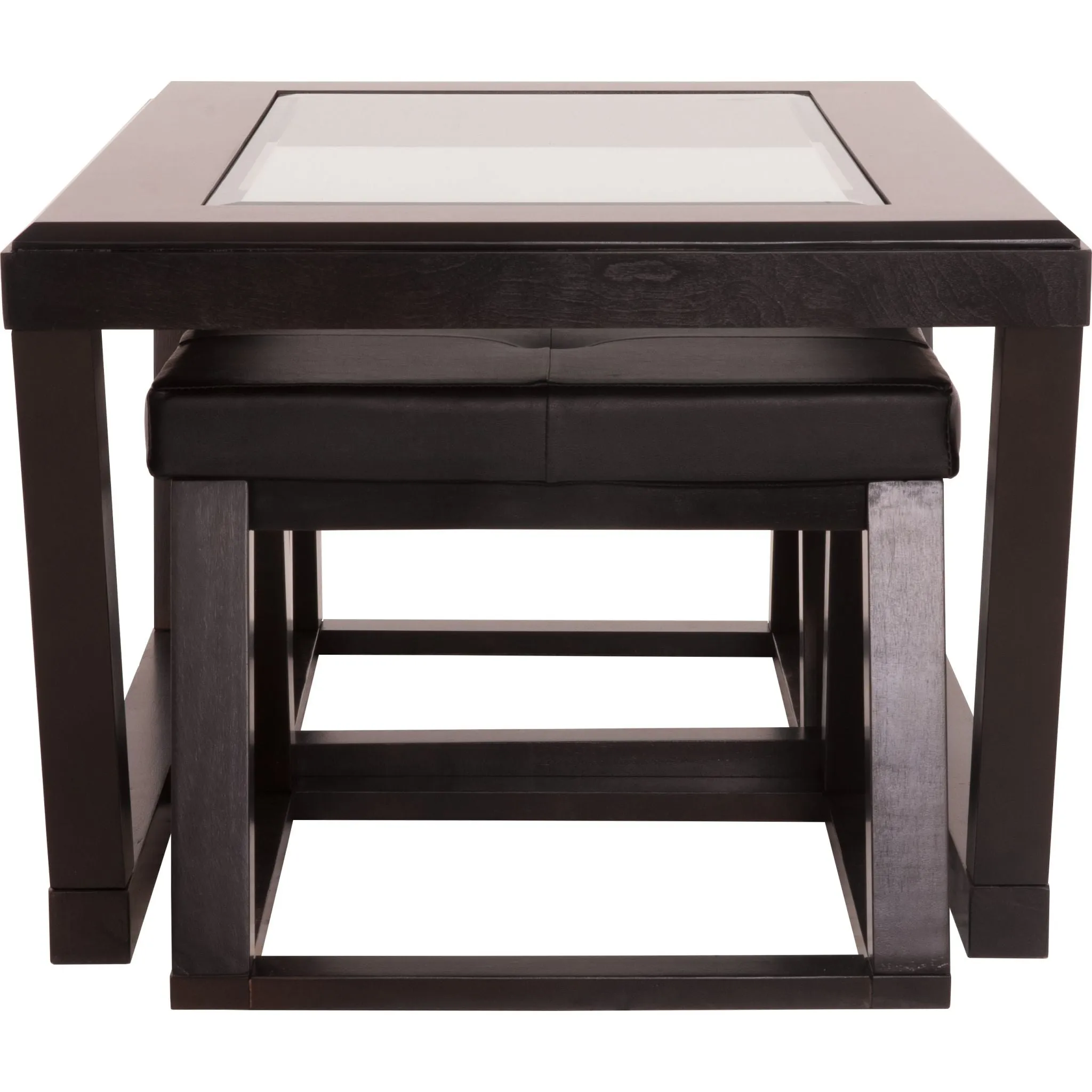 Kelton Cocktail Table with 2 Stools