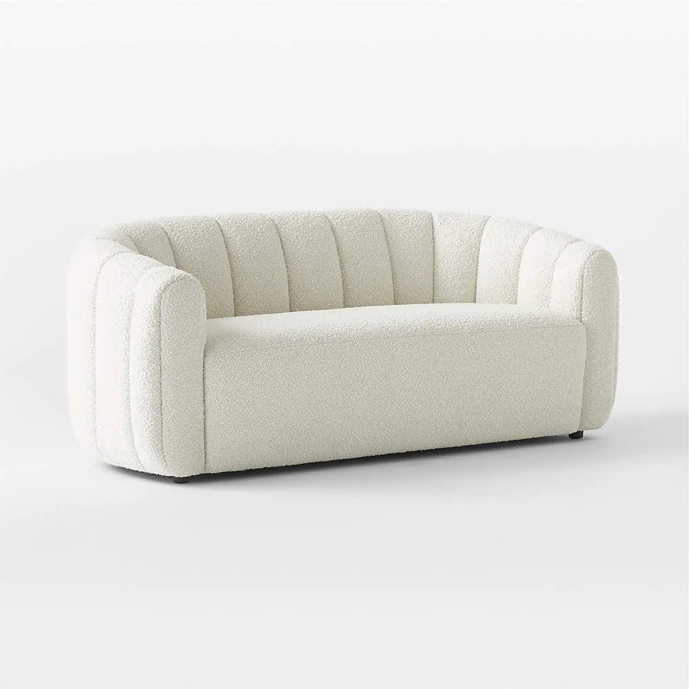 Kenston Boucle Curve Sofa