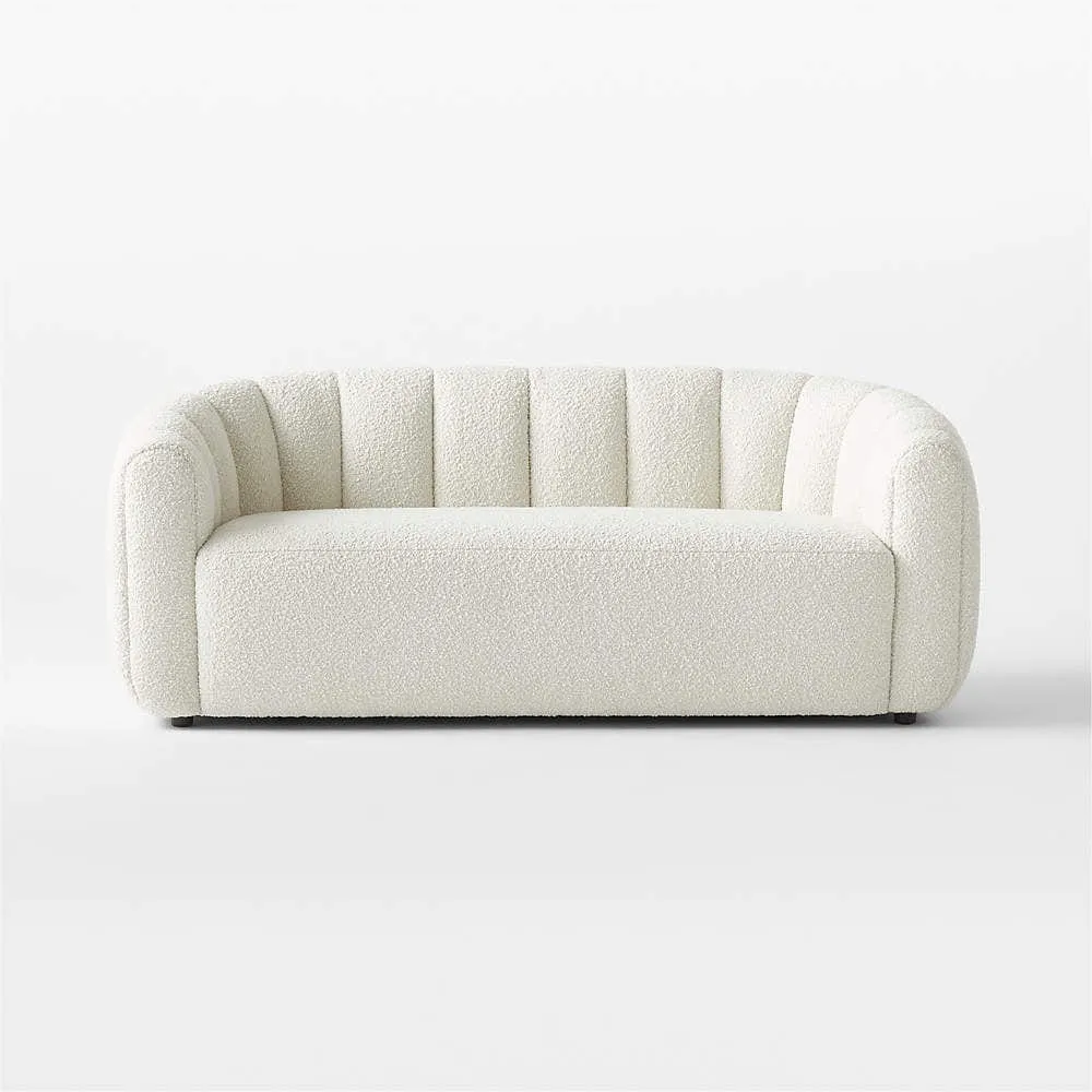 Kenston Boucle Curve Sofa