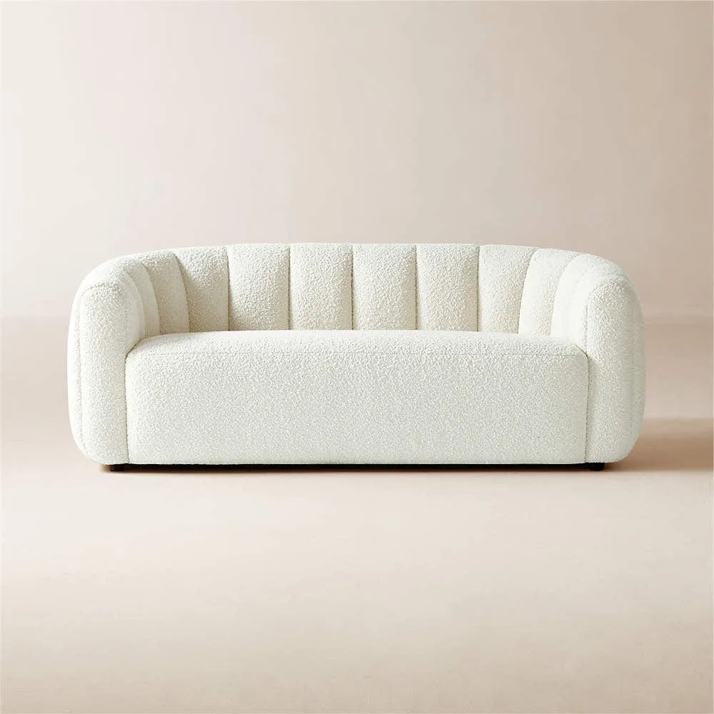 Kenston Boucle Curve Sofa