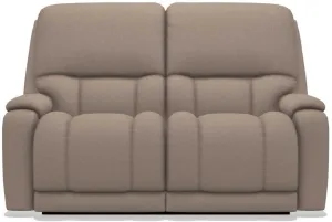 La-Z-Boy Greyson Cashmere Reclining Loveseat with Headrest