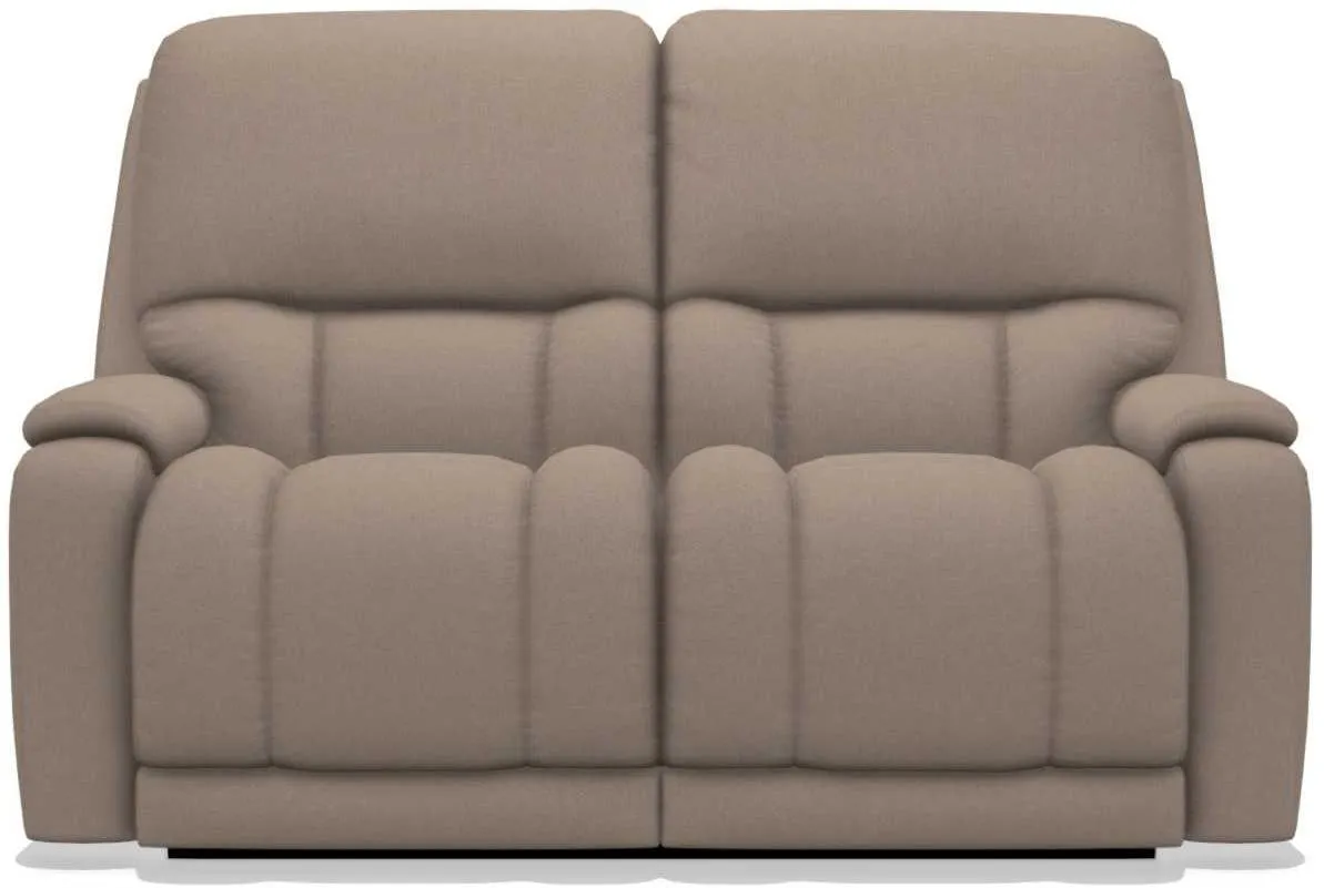 La-Z-Boy Greyson Cashmere Reclining Loveseat with Headrest