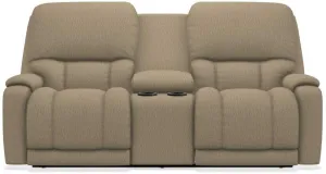 La-Z-Boy Greyson Driftwood Power Reclining Loveseat with Headrest