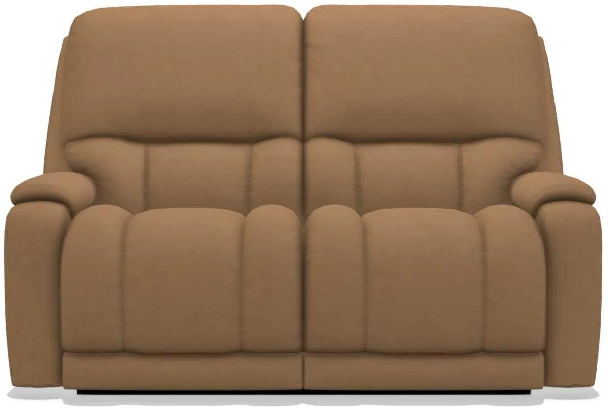 La-Z-Boy Greyson Fawn Reclining Loveseat with Headrest