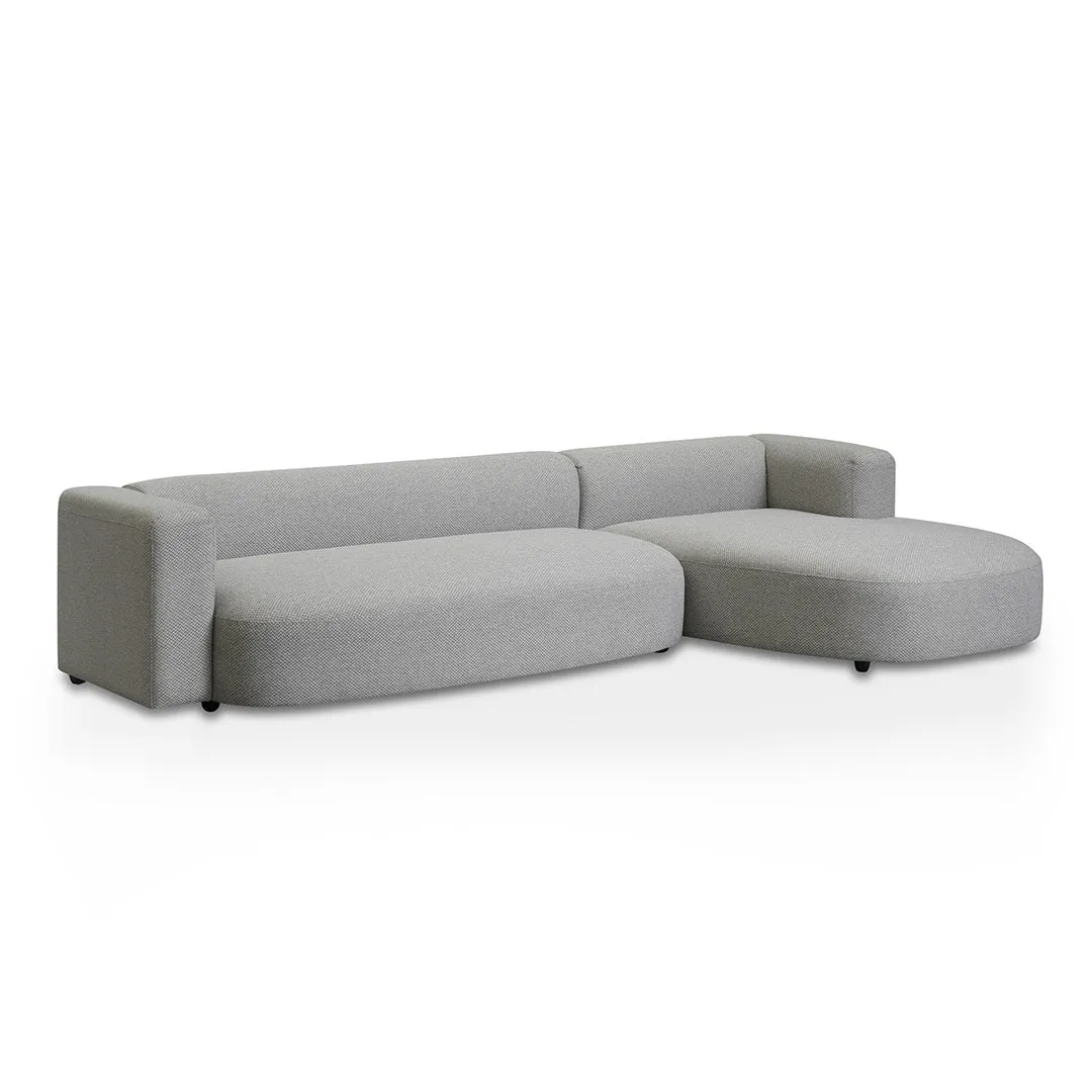 Lavinia Right Chaise Sofa - Grey