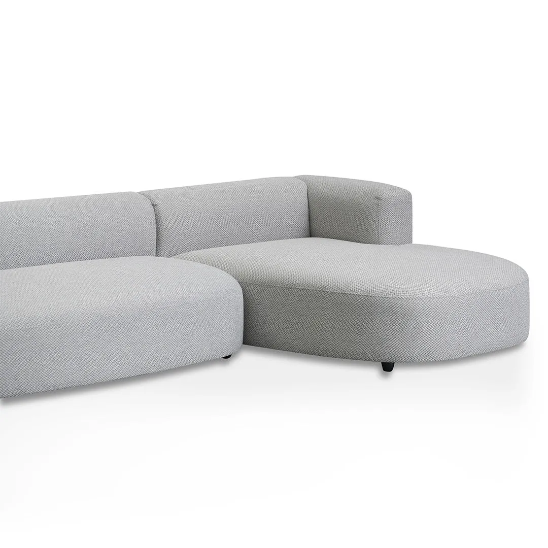 Lavinia Right Chaise Sofa - Grey