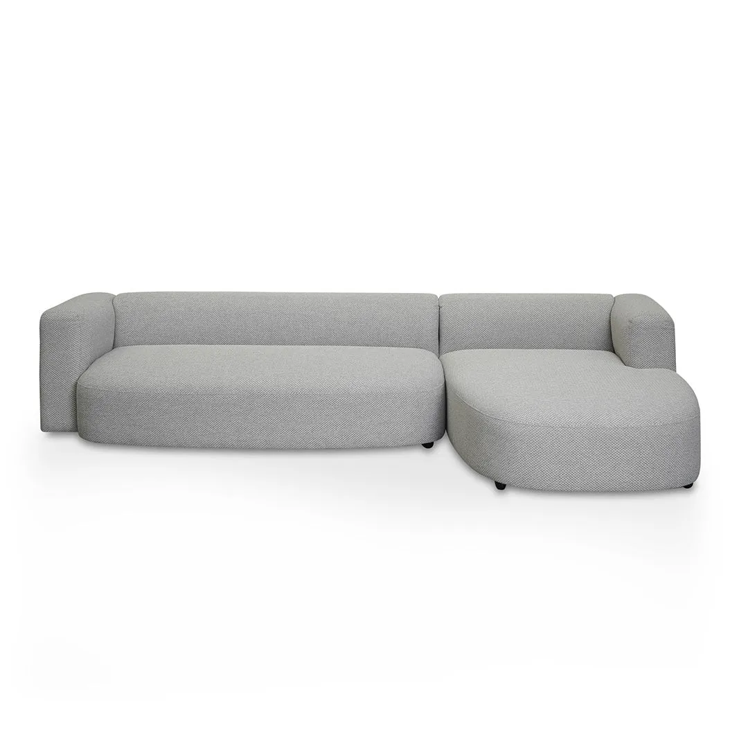 Lavinia Right Chaise Sofa - Grey