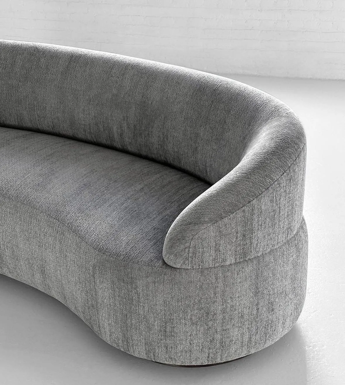 Lionel Performance Boucle Curve Sofa