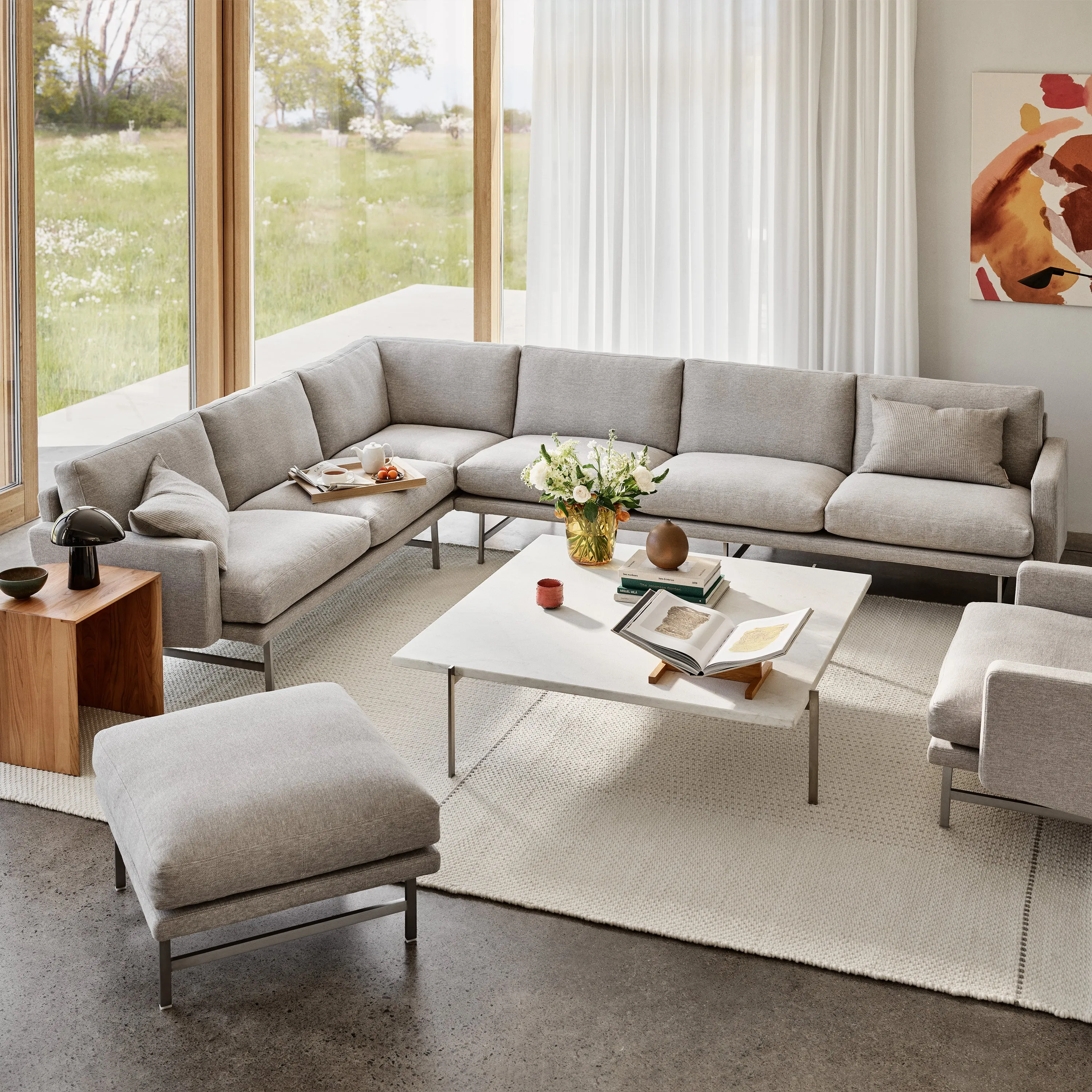 Lissoni 5 Seater Sectional Sofa