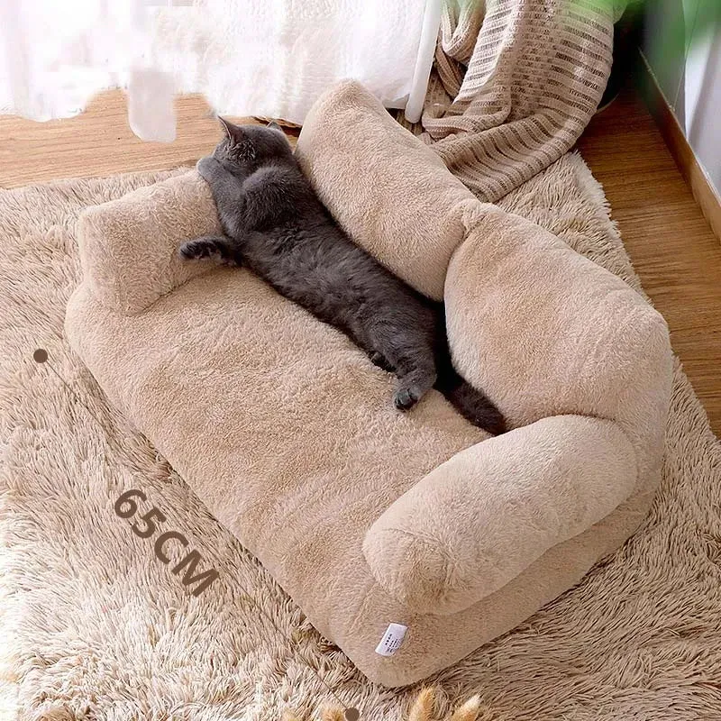 Luxury Dog/Cat Sofa Bed Comfort and Luxury for Pets Gift for Pet Owner Dog Lover Kitty Mom