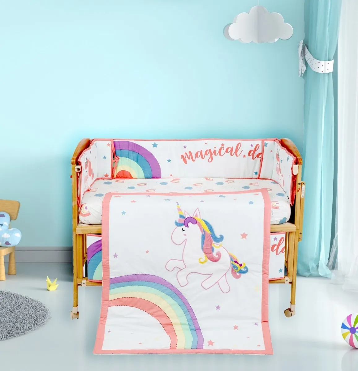 Magical Unicorn- Baby Bedding Set