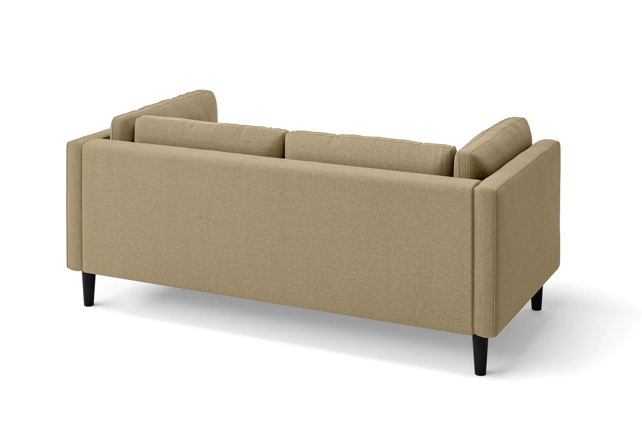 Matera 2 Seater Sofa Beige Linen Fabric