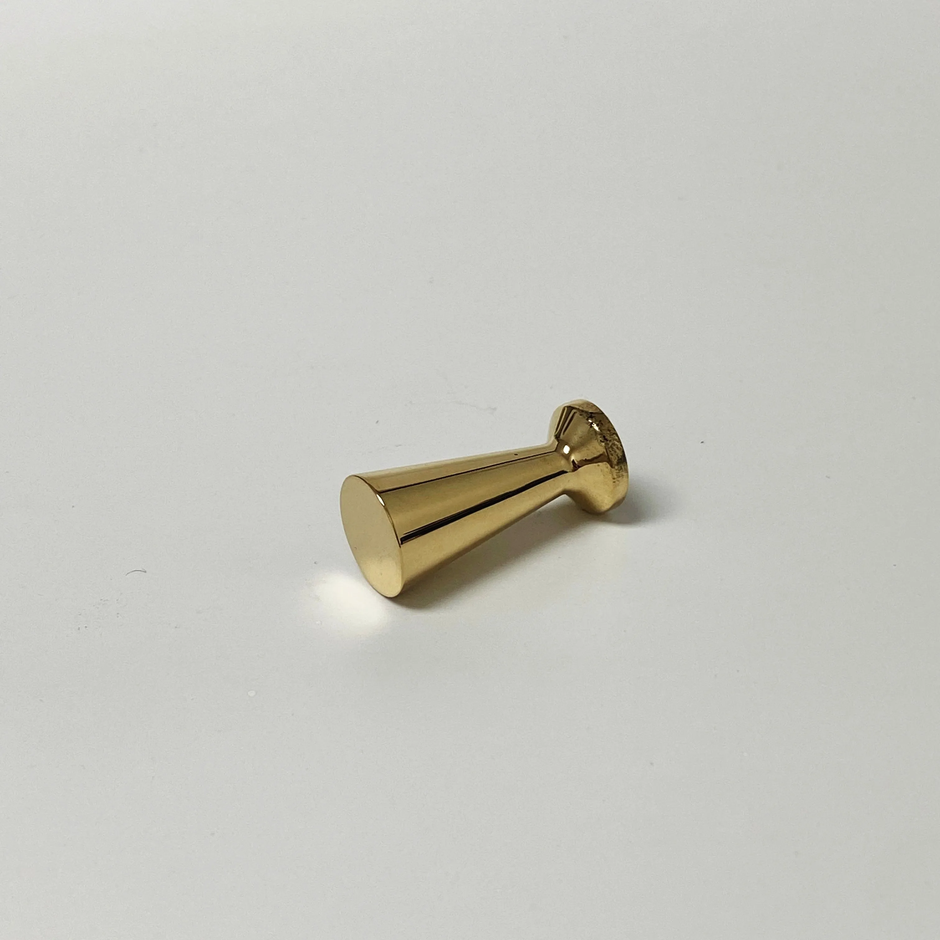 McCobb Style Polished Brass Mid-Century Modern Cabinet Knob