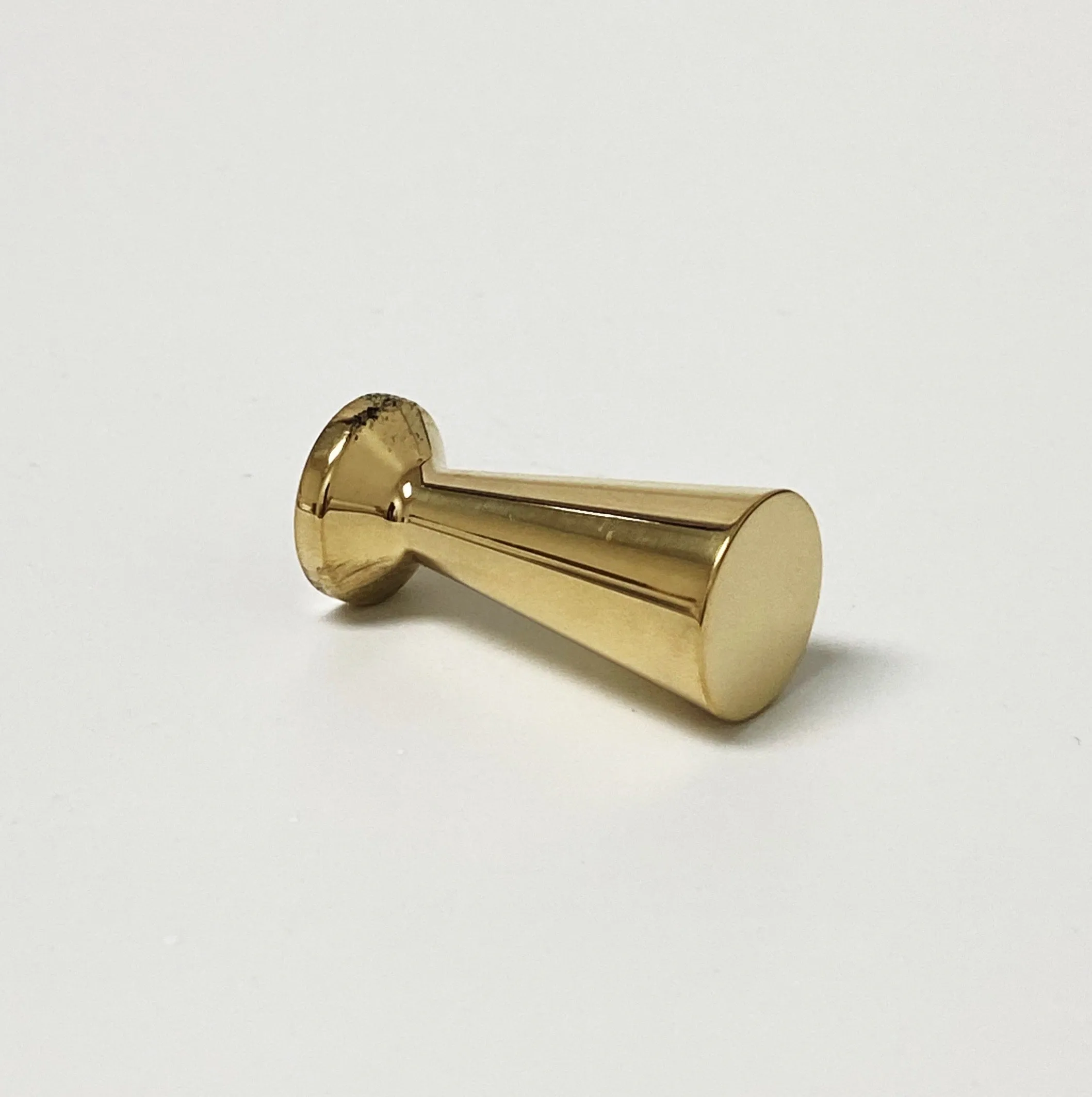 McCobb Style Polished Brass Mid-Century Modern Cabinet Knob