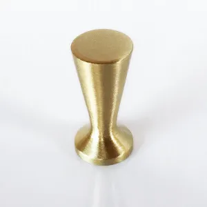 McCobb Style Satin Brass Mid-Century Modern Cabinet Knob