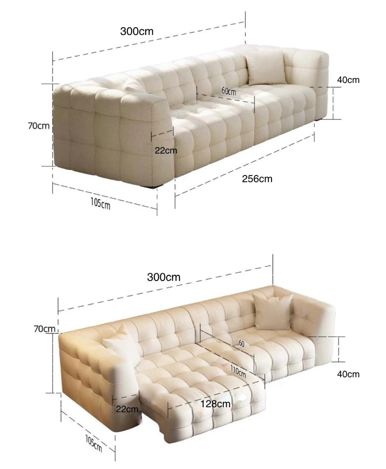 Mercier Electric Sofa Bed