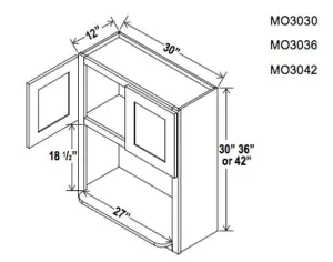 Microwave Wall Cabinet - Ultimate