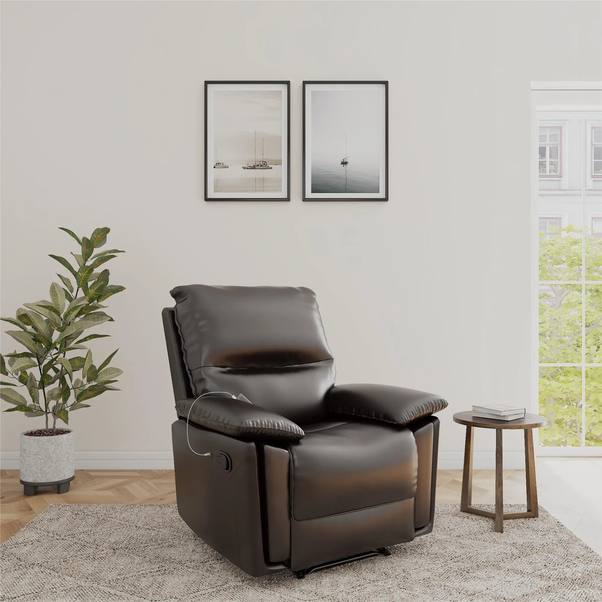 Miller Recliner with Dual USB Port