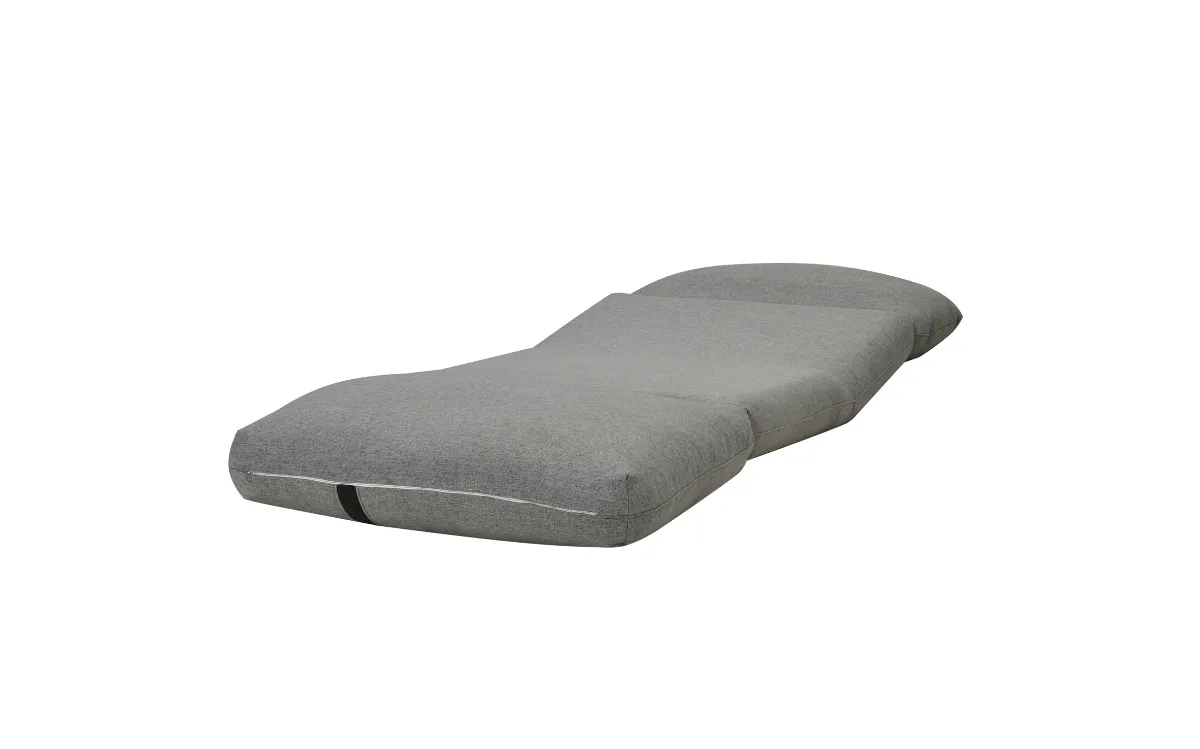 Milne Fabric Sofa Bed Light Grey