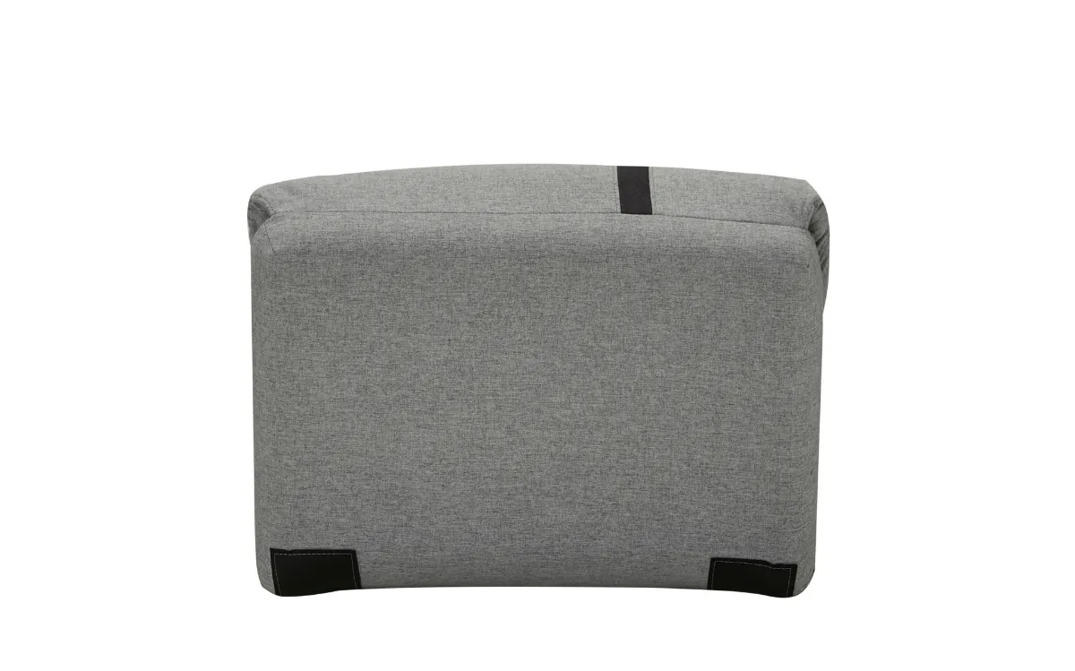 Milne Fabric Sofa Bed Light Grey