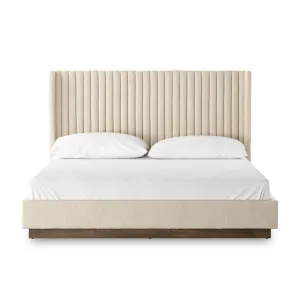 Montgomery Bed - Thames Cream