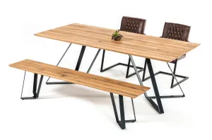 Nova Domus Pisa Modern Drift Oak Dining Table