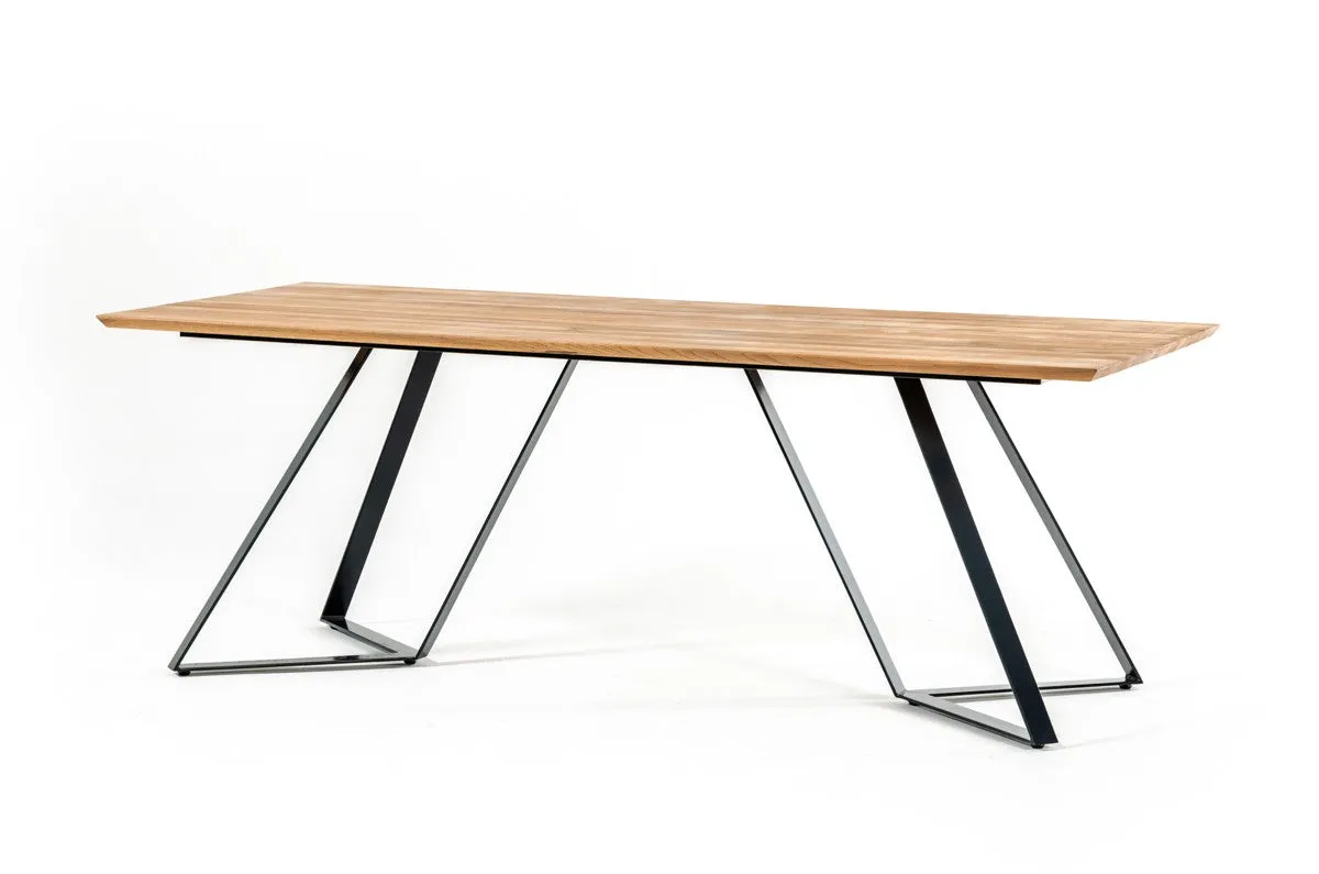 Nova Domus Pisa Modern Drift Oak Dining Table