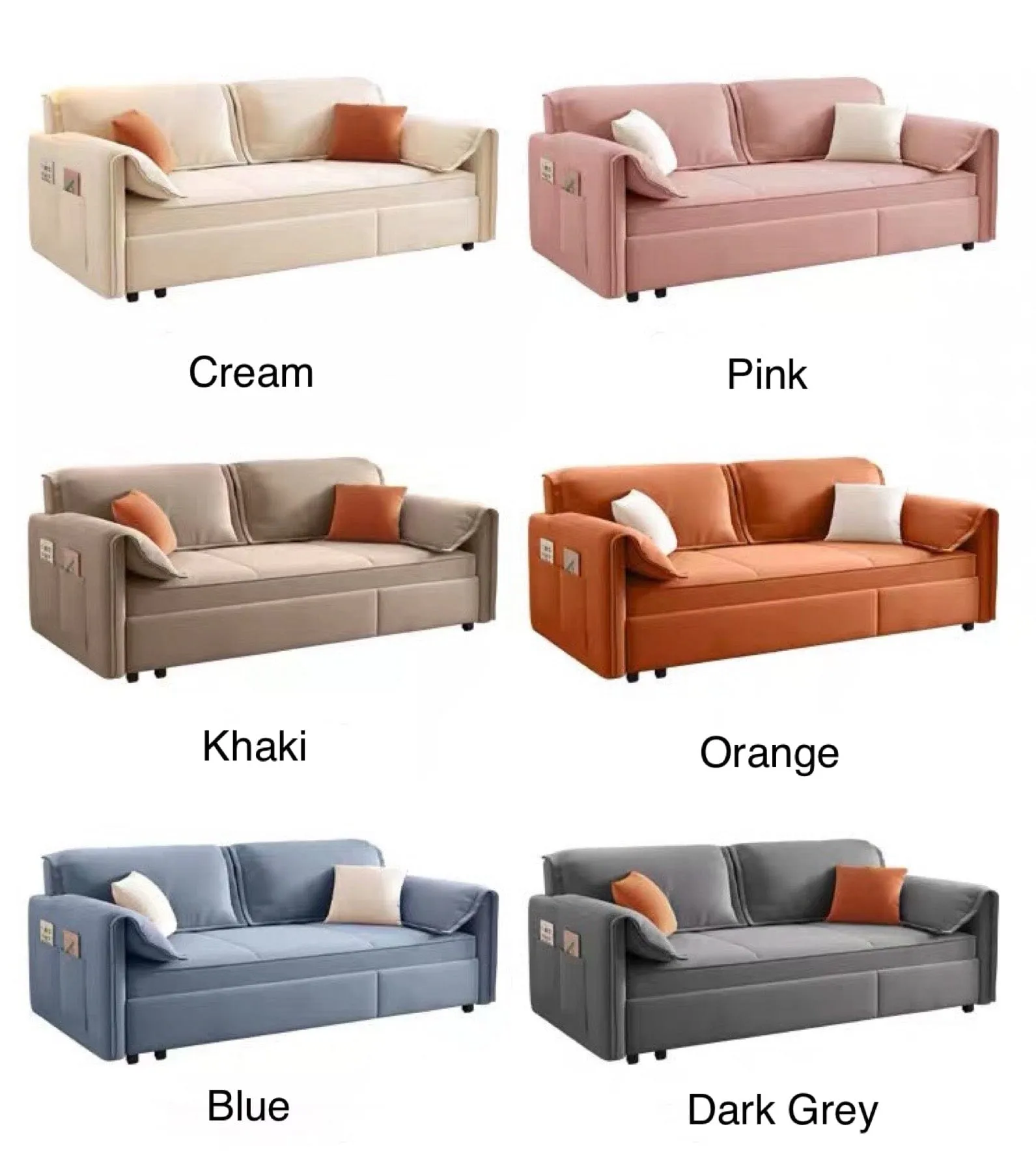 Percier Scratch Resistant Sofa Bed