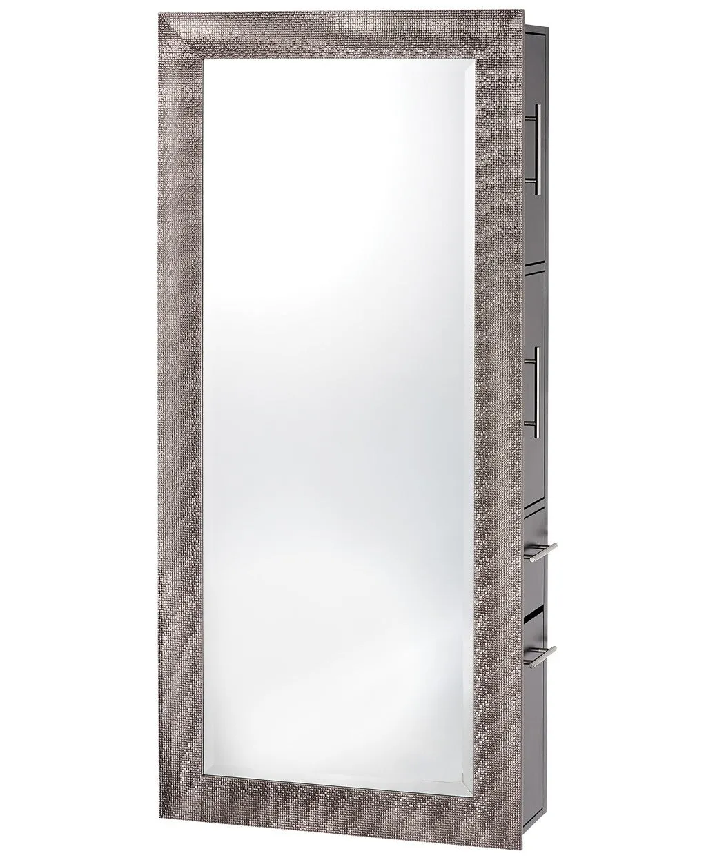 Pibbs Diamond Salon Mirror & Storage Server