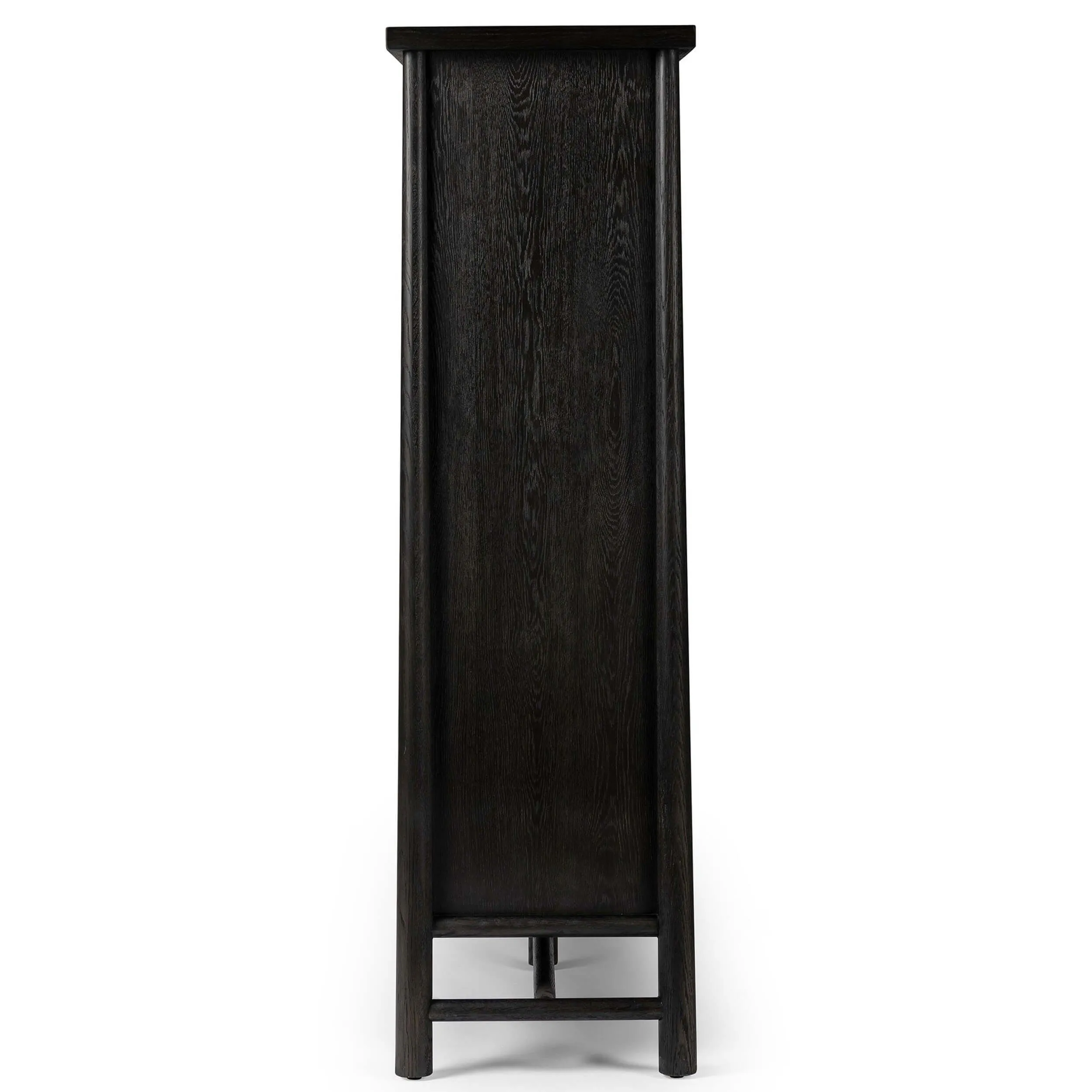 Renaud 3 Door Cabinet, Charcoal