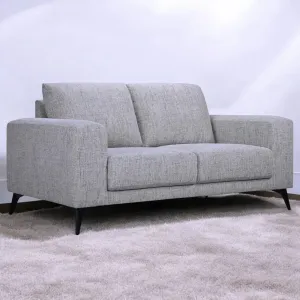 Sandy 2 Seater Couch Charcoal Grey