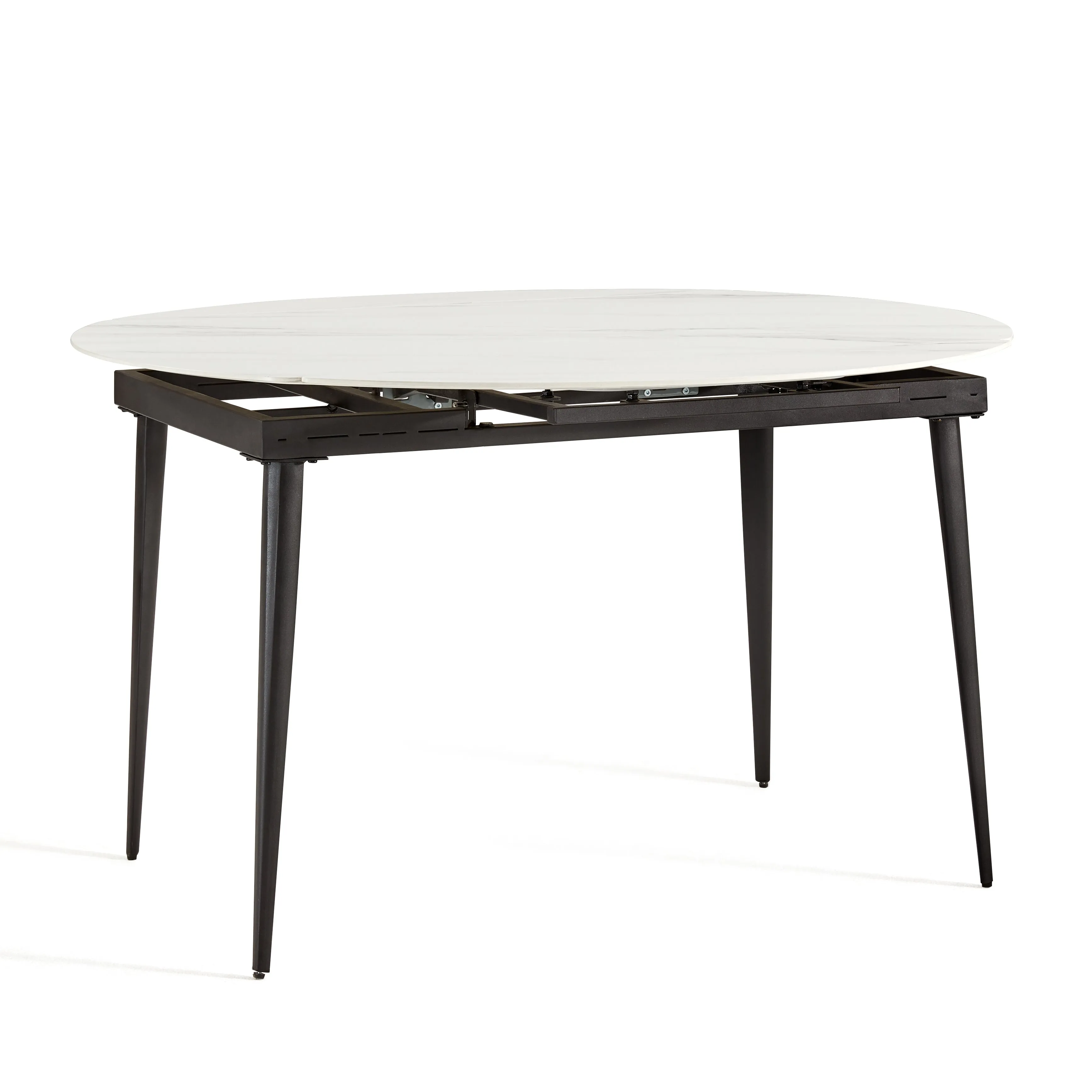 SEIREN Sintered Stone Extendable Round Table