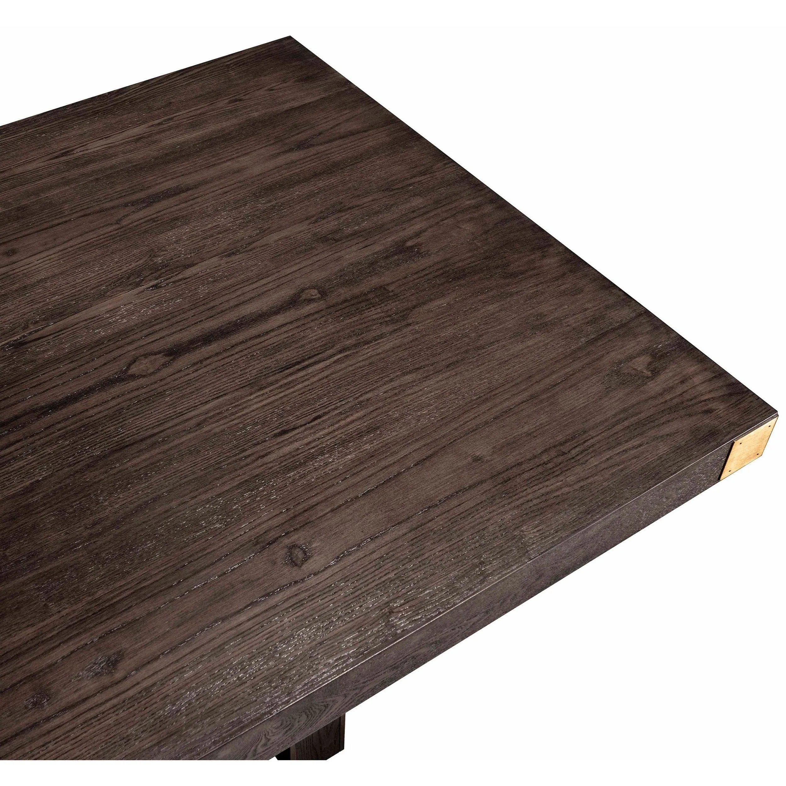 Selena Rectangular Dining Table, Chocolate Brown