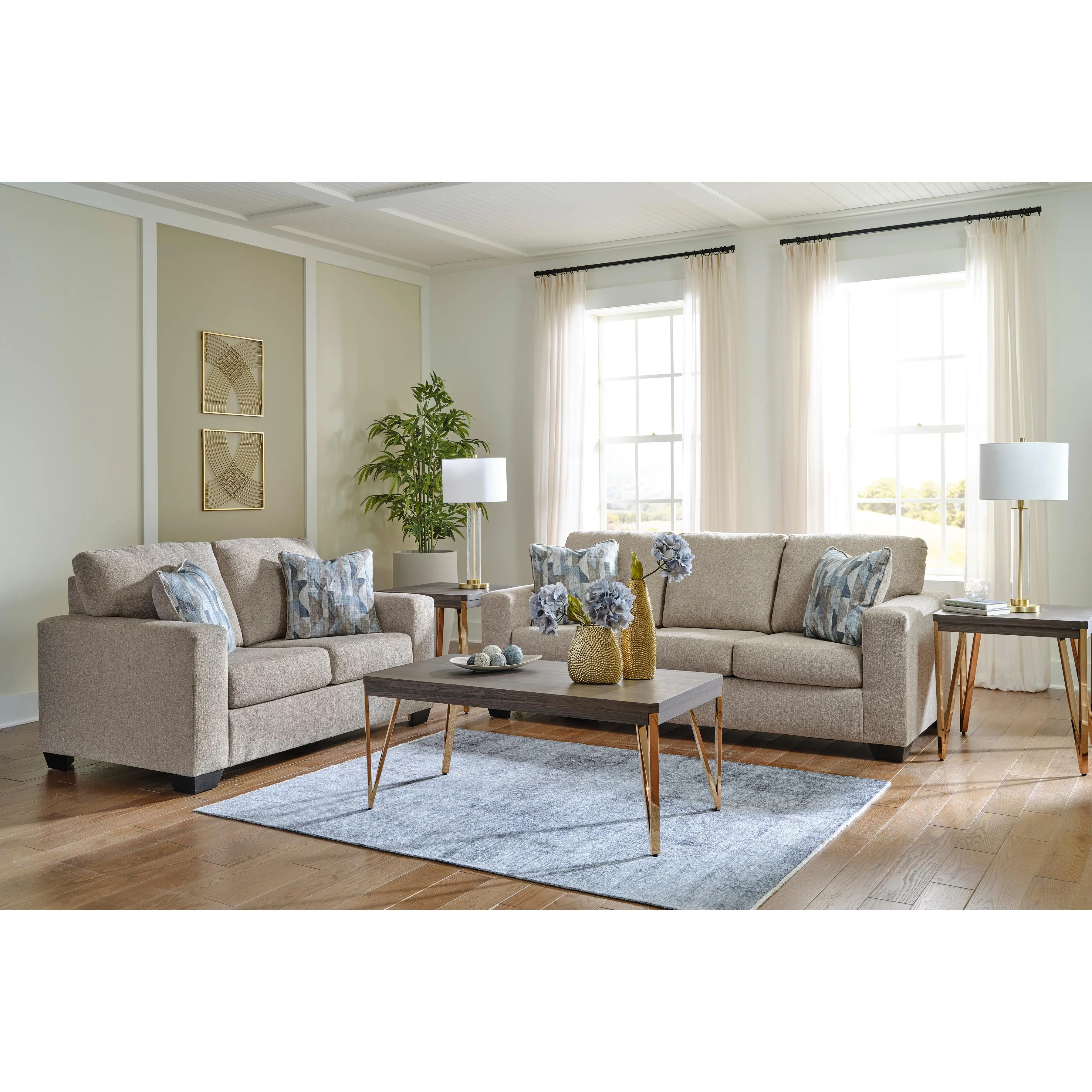 Signature Design by Ashley Deltona 51204U1 2 pc Living Room Set