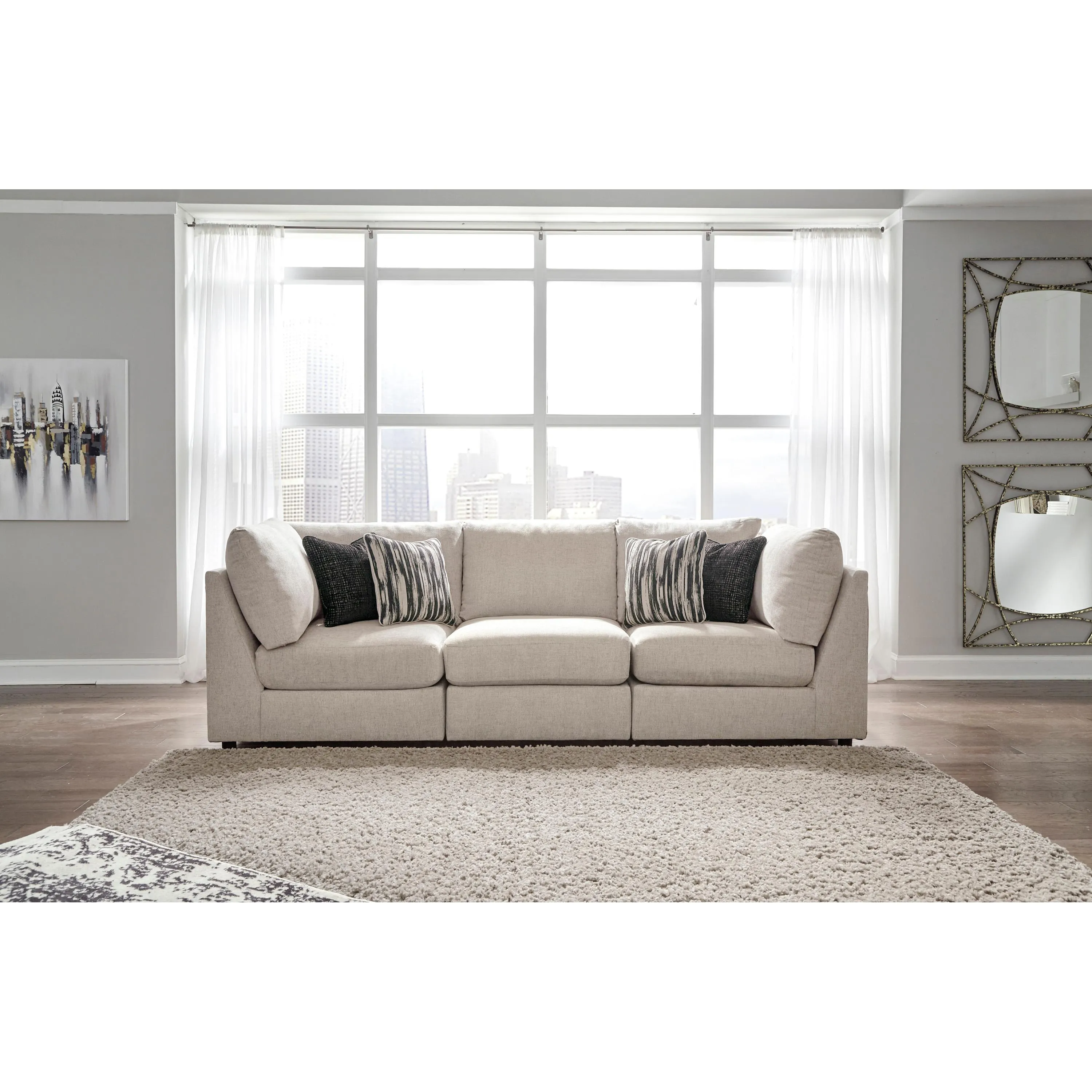 Signature Design by Ashley Kellway Fabric 3 pc Sectional 9870777/9870746/9870777