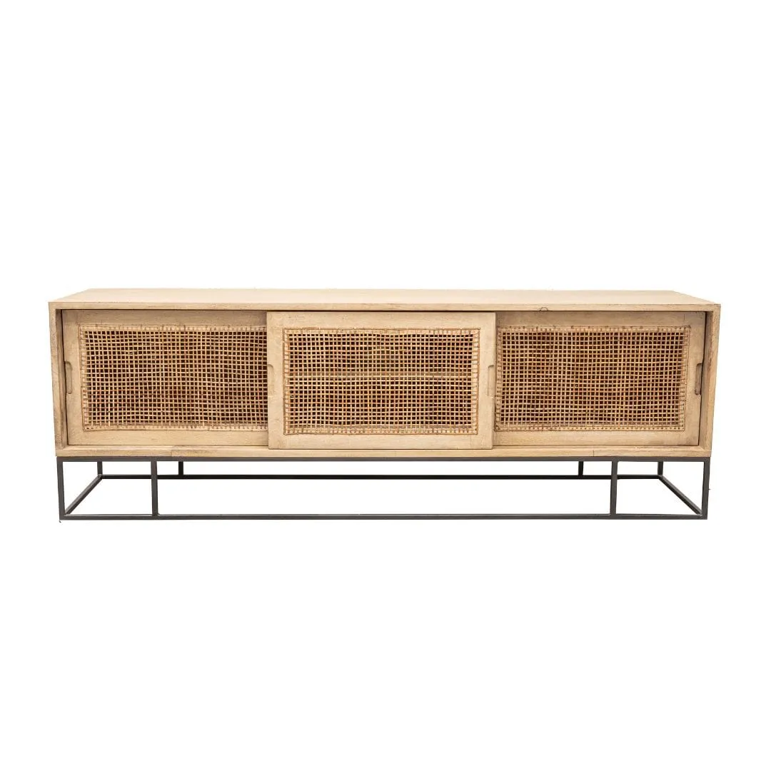 Soho TV Cabinet | Black/Natural