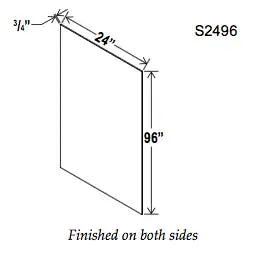 Tall Panel S2496 - Ultimate