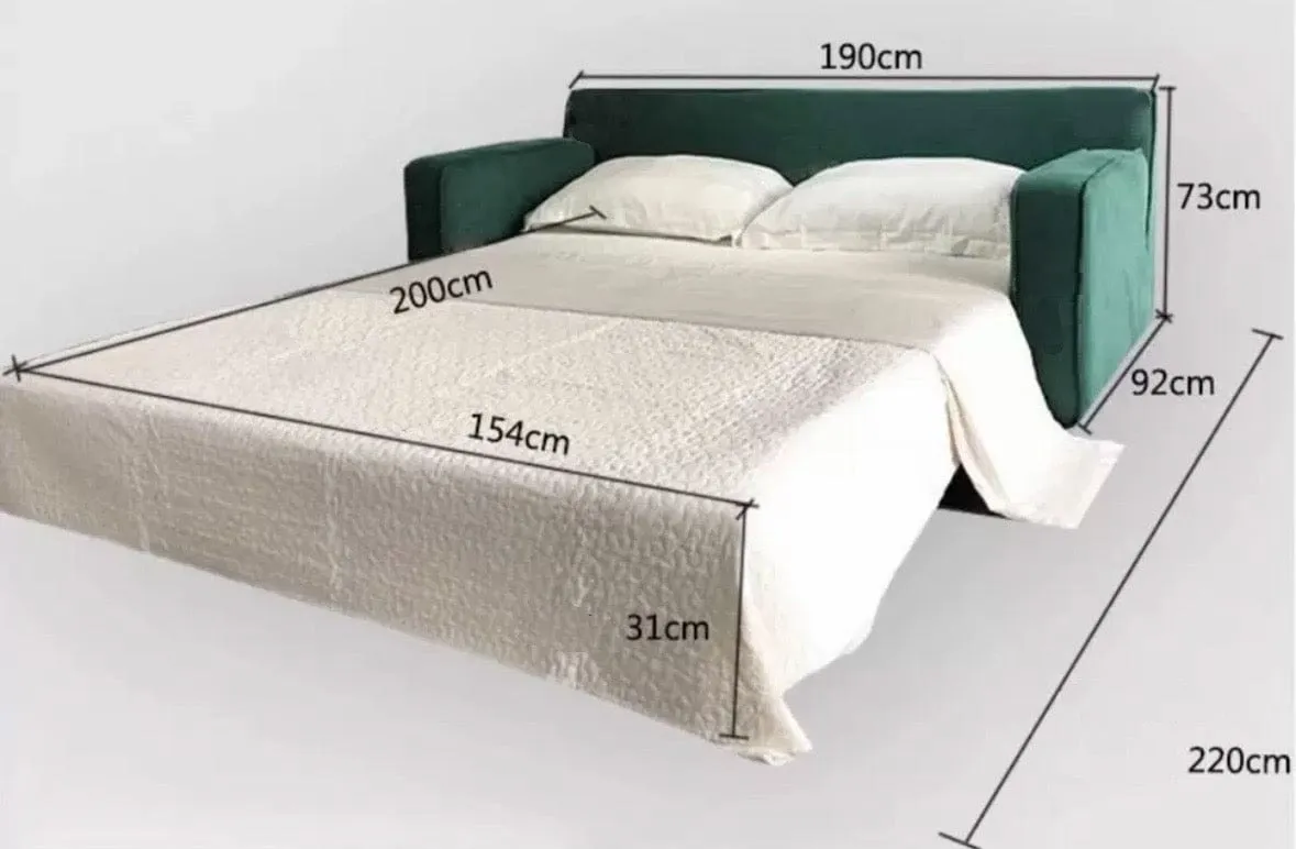 Tasha Foldable Sofa Bed with Mattress