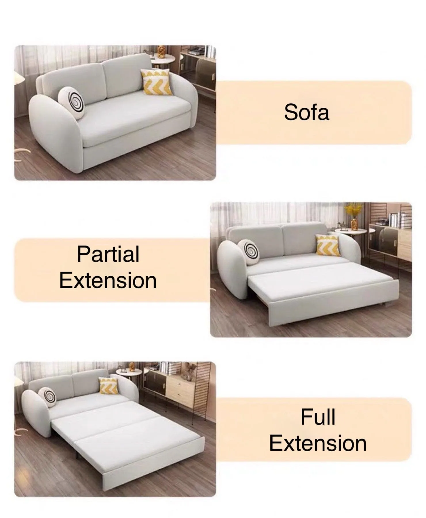 Taylor Scratch Resistant Storage Sofa Bed