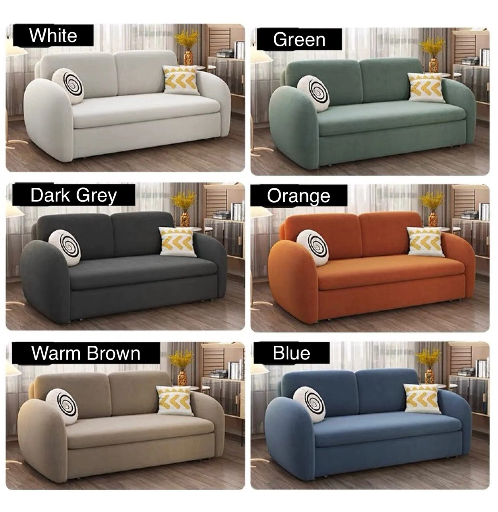 Taylor Scratch Resistant Storage Sofa Bed