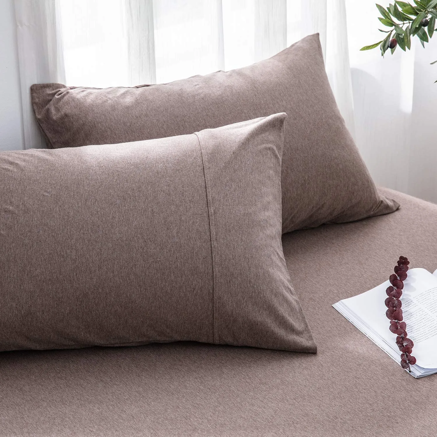 The Loft Coffee Pillow Case Set