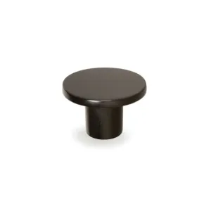 Timberline Flat Knob Handle - Black