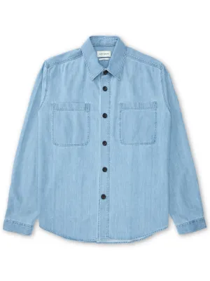 Treviscoe Shirt Mullins Denim Indigo Light