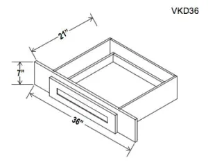 Vanity Knee Drawer - Ultimate