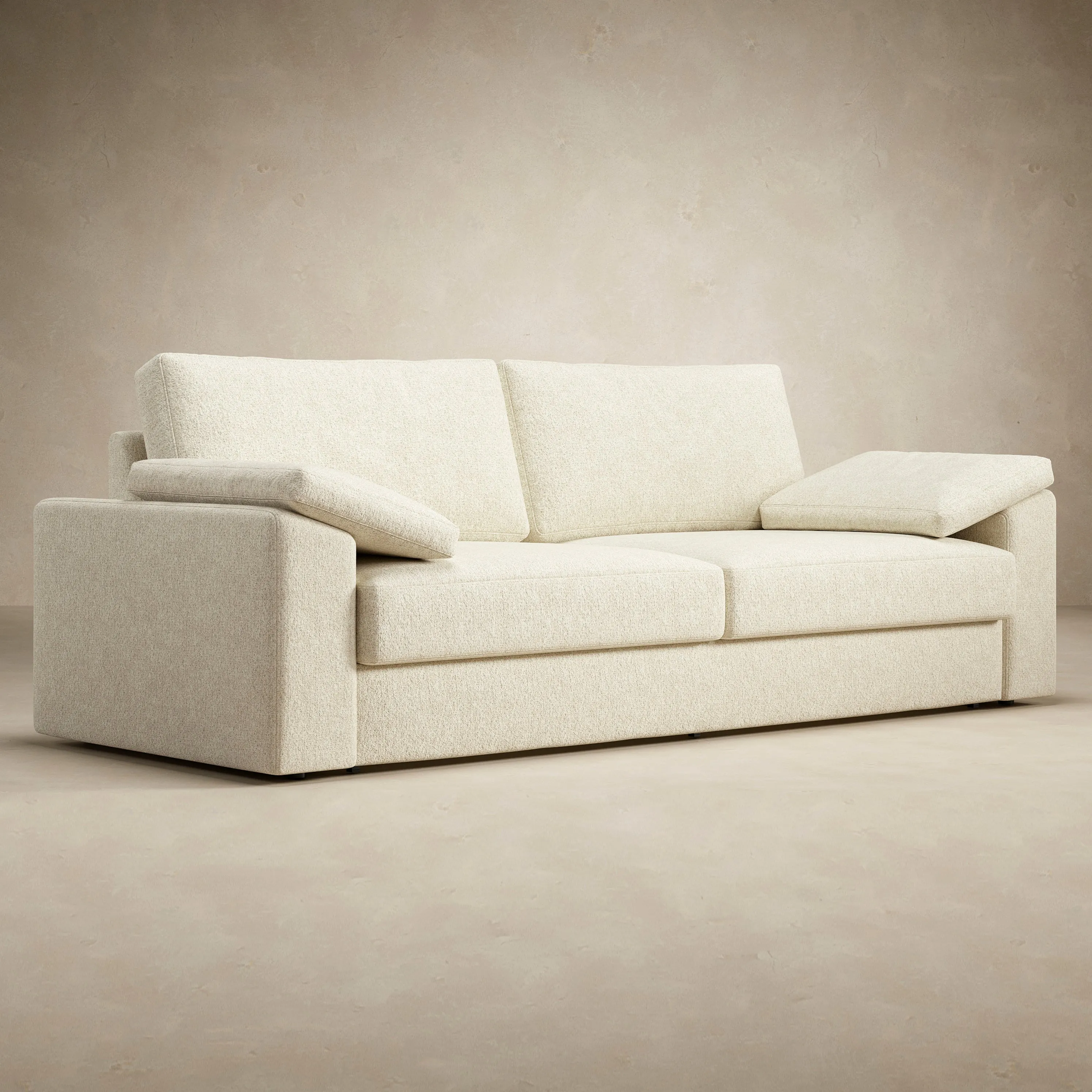 Vilander Cushion Arms Sofa Bed